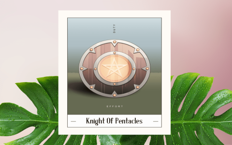 Knight of Pentacles career： What it means for your work life.