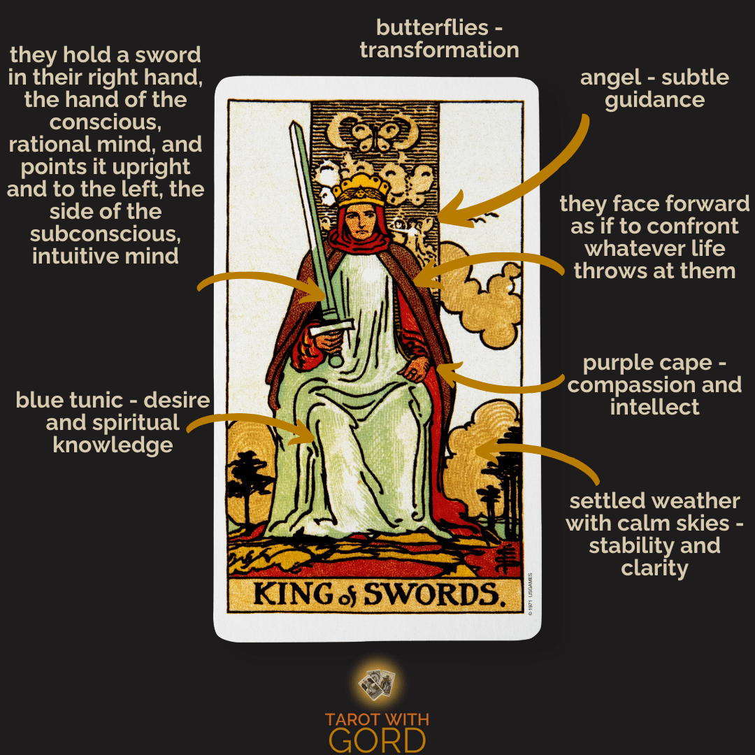 King of Swords Meaning： Is he good or bad for you？